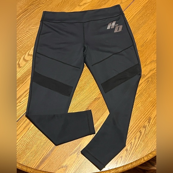 Harley-Davidson® Women's Mesh Accent Activewear Legging, Black - XL 🖤 - Picture 1 of 13